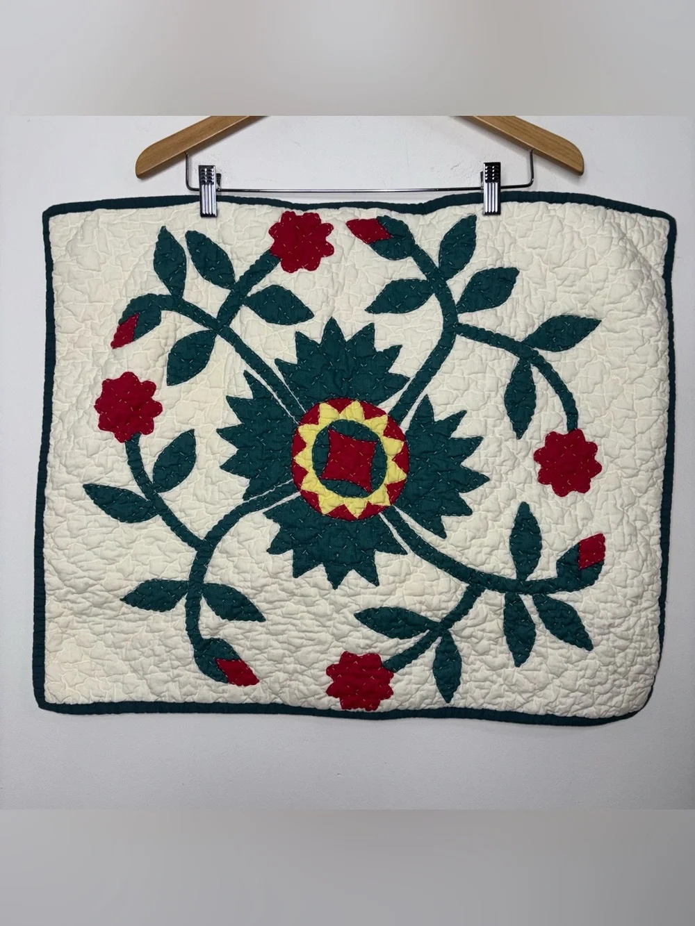 Pottery Barn Maisie Print Quilted Cotton Sham Pillow Cover 26 in x 20 in